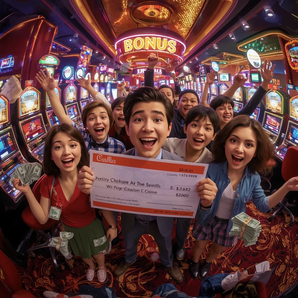 bonus nelle mani di un uomo al casinò HEYBETS CASINO